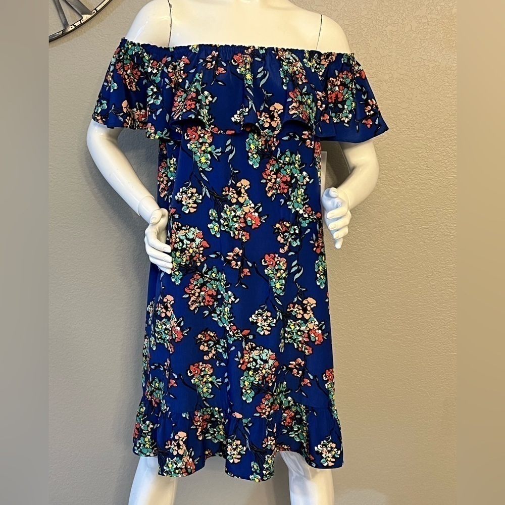 Merona On/Off Shoulder Floral Dress